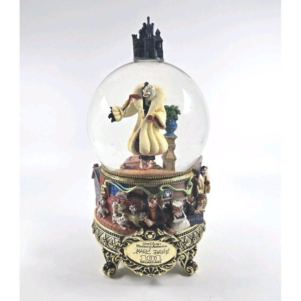 Disney Snow Globe Musical 101 Dalmations Masters